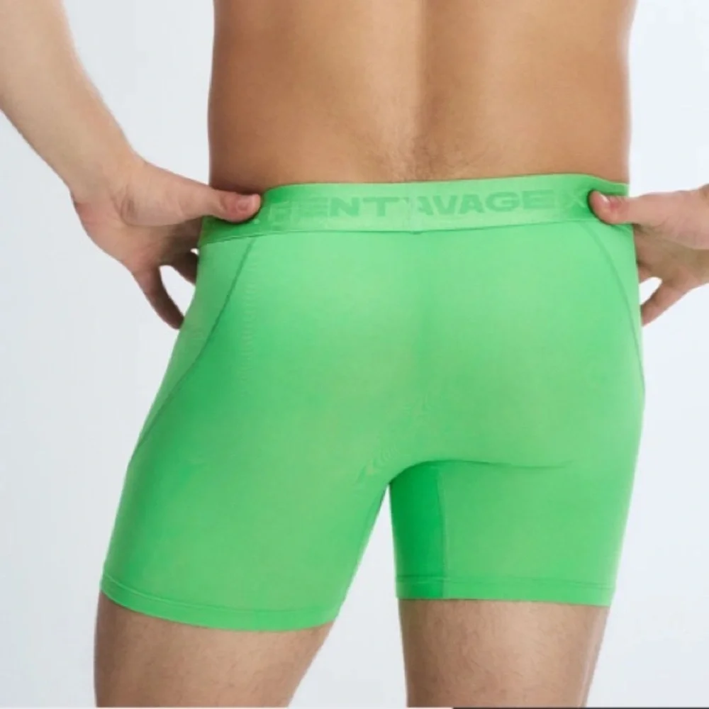 NWT Savage X Fenty SHADOW FIT BOXER‎ BRIEFS Pure Green XS
